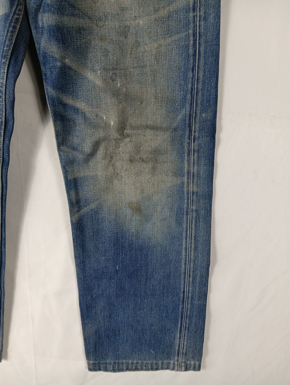 Levi's vintage Levis SelvAge 503 jeans distressed denim Size US 29 - 3 Thumbnail