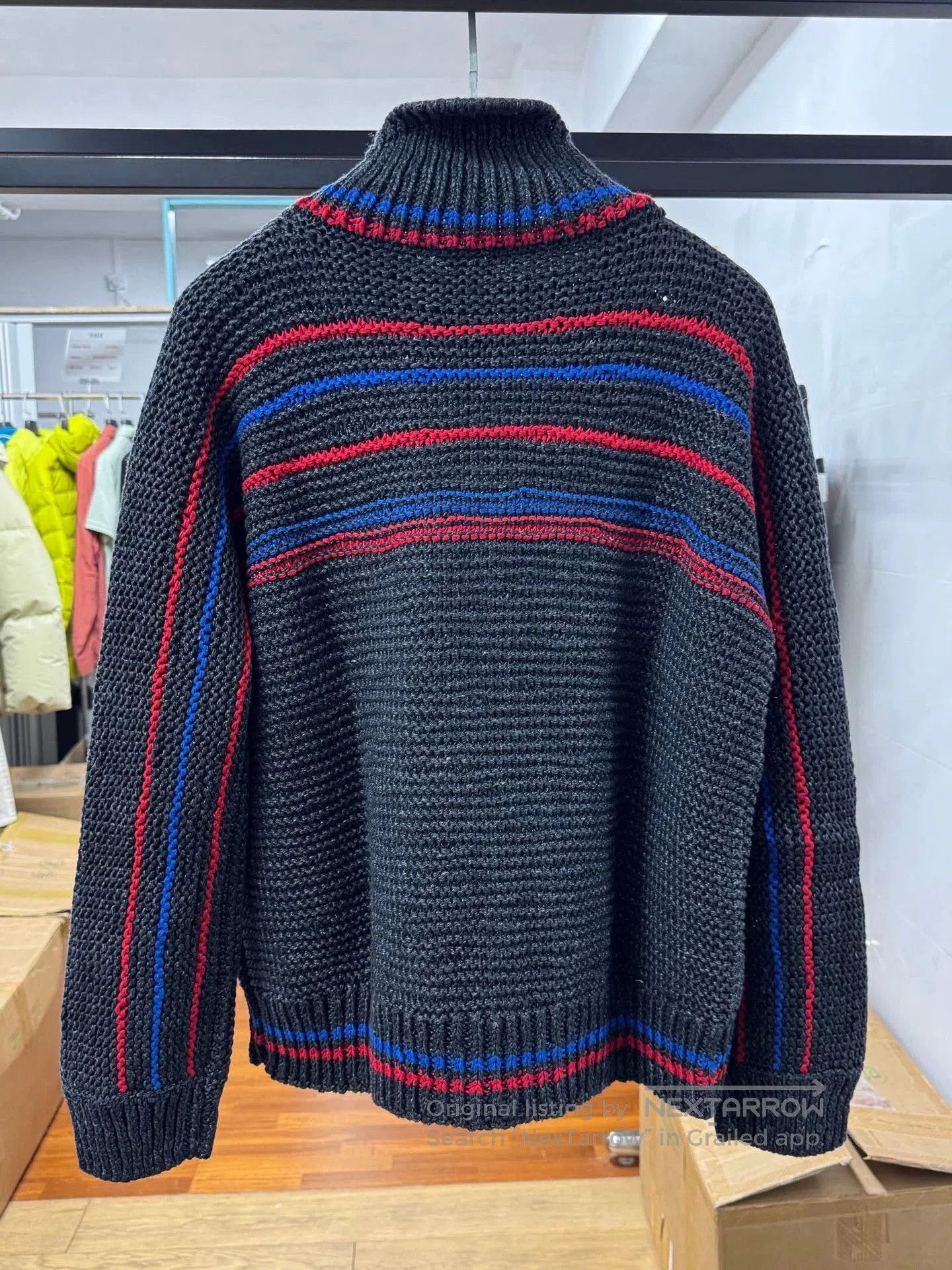 Bottega Veneta Bottega Veneta Men's Striped Knit Sweater. Size US M / EU 48-50 / 2 - 4 Thumbnail