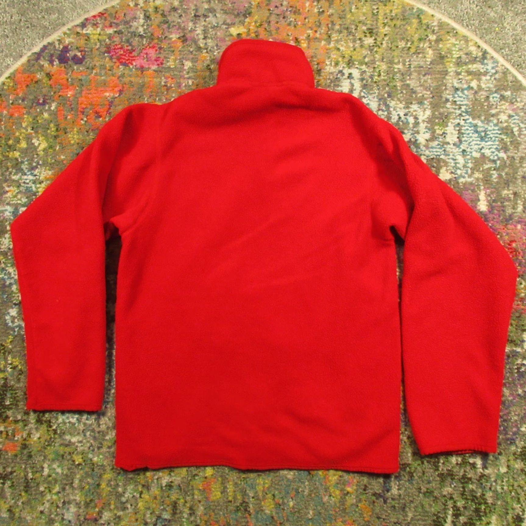 Patagonia VINTAGE Patagonia Synchilla 1/2 Zip Anorak Shirt Mens XS Red Pullover Fleece Sweater 90s Size US XS / EU 42 / 0 - 2 Thumbnail