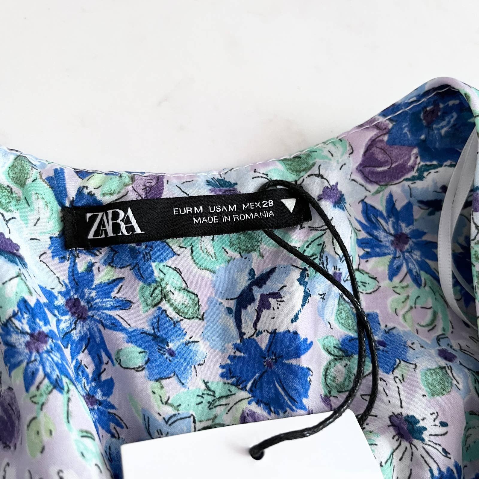 Zara Zara floral printed sleeveless midi dress size Medium Size M / US 6-8 / IT 42-44 - 16 Thumbnail