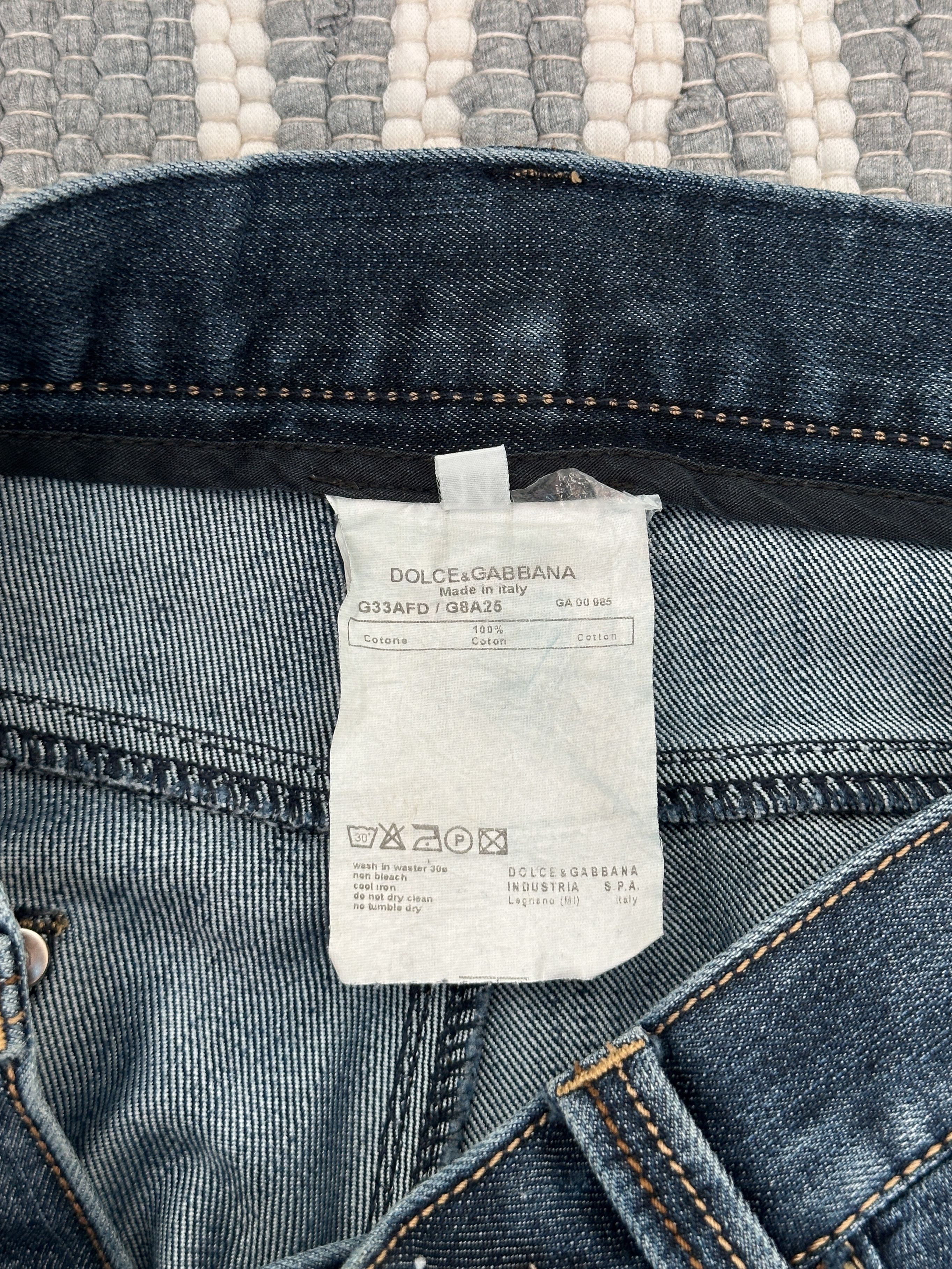 Dolce & Gabbana Vintage Dolce & Gabbana D&G Blue Denim Pants Jeans Size US 32 / EU 48 - 7 Thumbnail