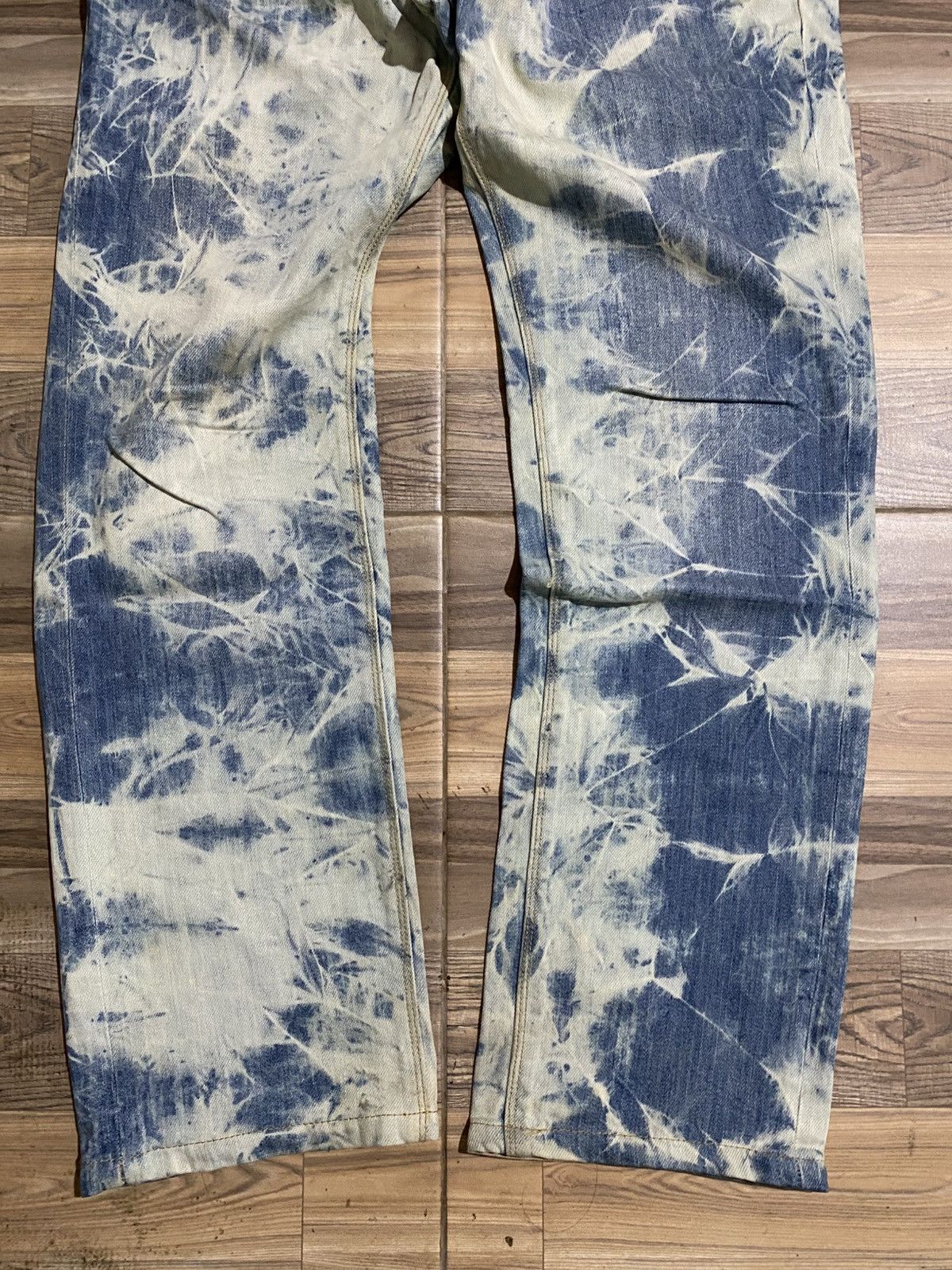 Japanese Brand × Vintage SEMANTIC DESIGN BLEACHED JEANS Size US 29 - 2 Thumbnail