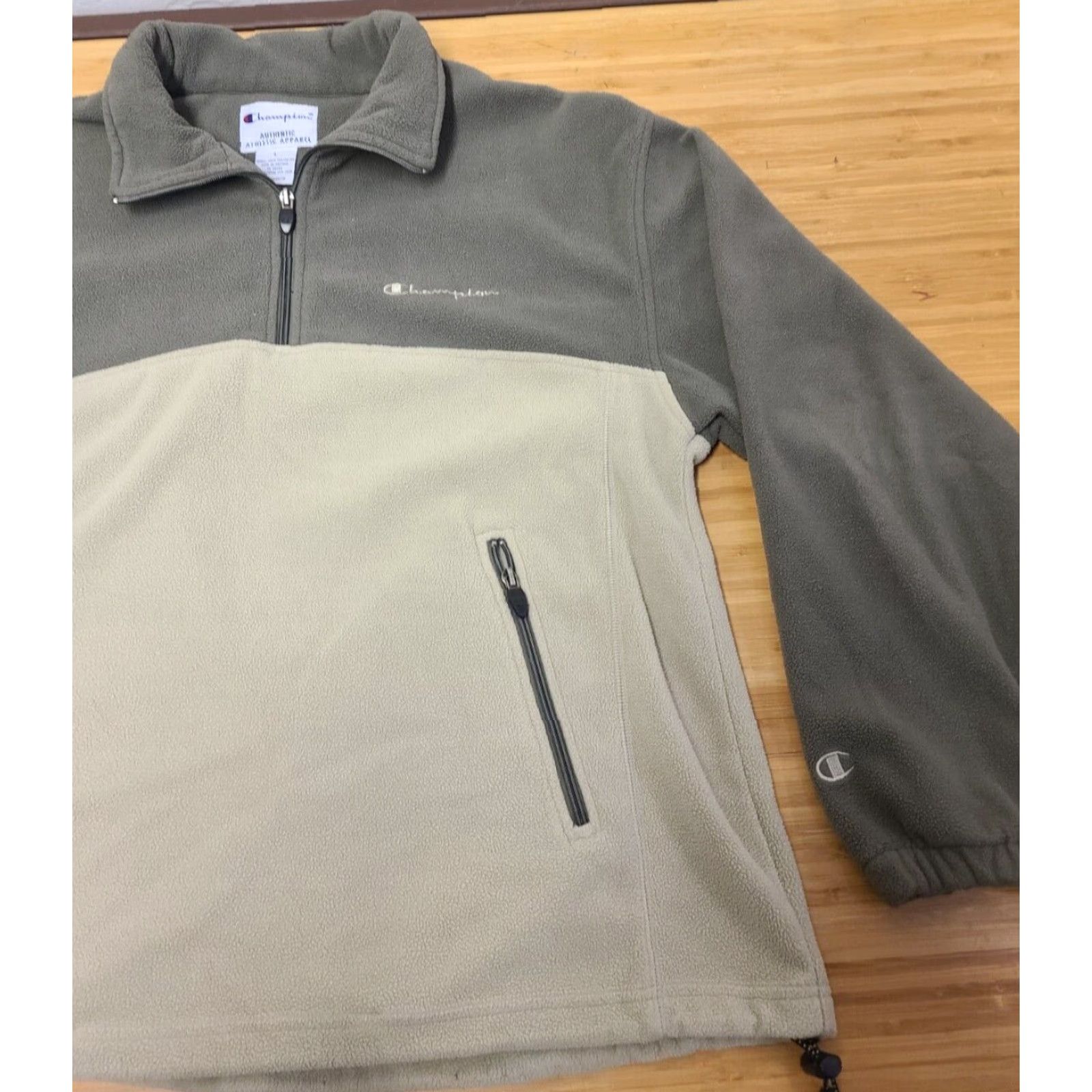 Champion Champion Jacket Men L Color Block Fleece 1/4 Zip Pullover Multicolor Size US L / EU 52-54 / 3 - 2 Thumbnail