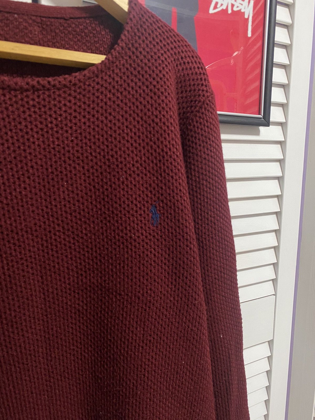 Polo Ralph Lauren × Ralph Lauren Vintage Knit Sweater Polo Ralph Lauren Cherry Logo Size US L / EU 52-54 / 3 - 3 Thumbnail