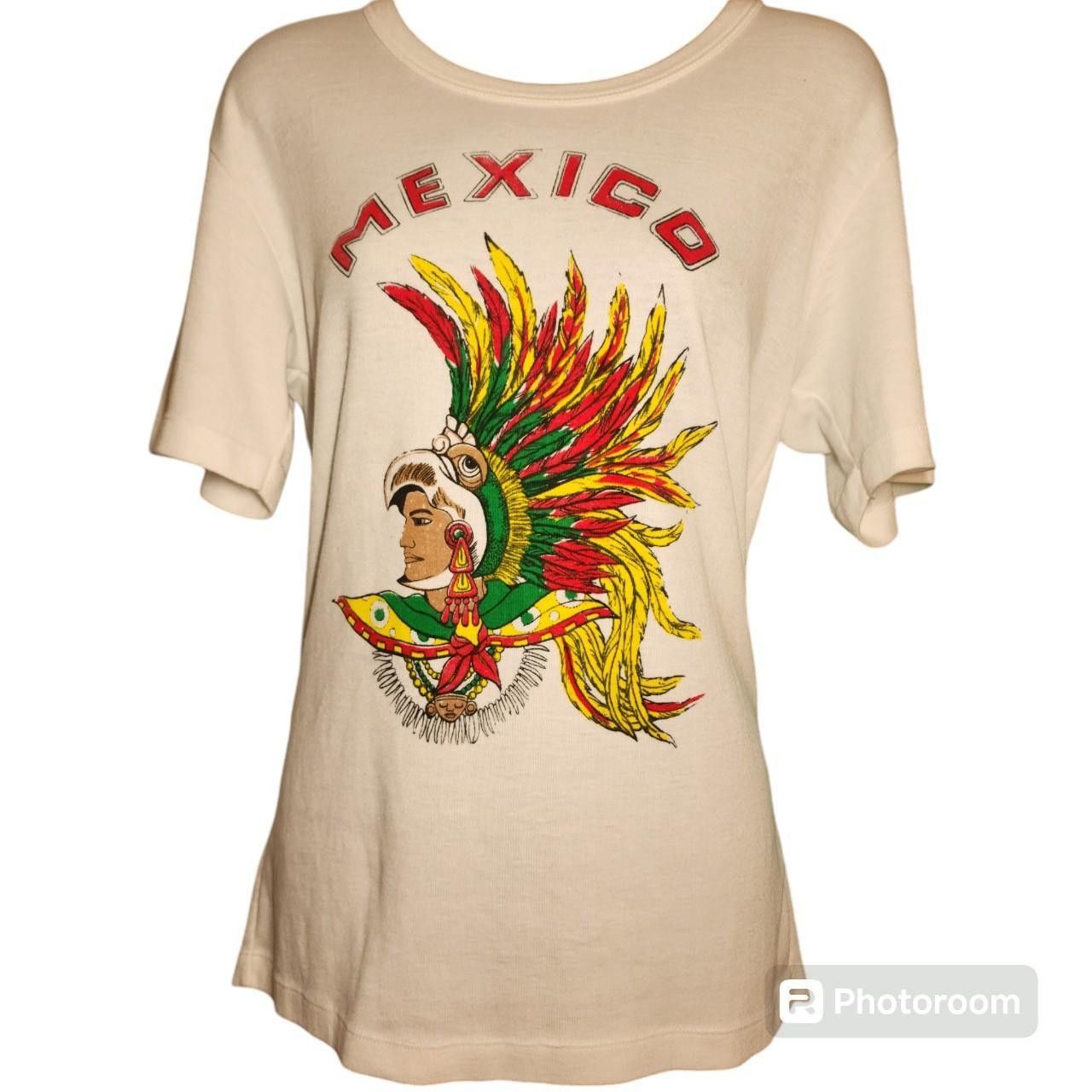 Mexicana Mexico Vintage Ringer Graphic t-shirt Size L / US 10 / IT 46 - 1 Thumbnail