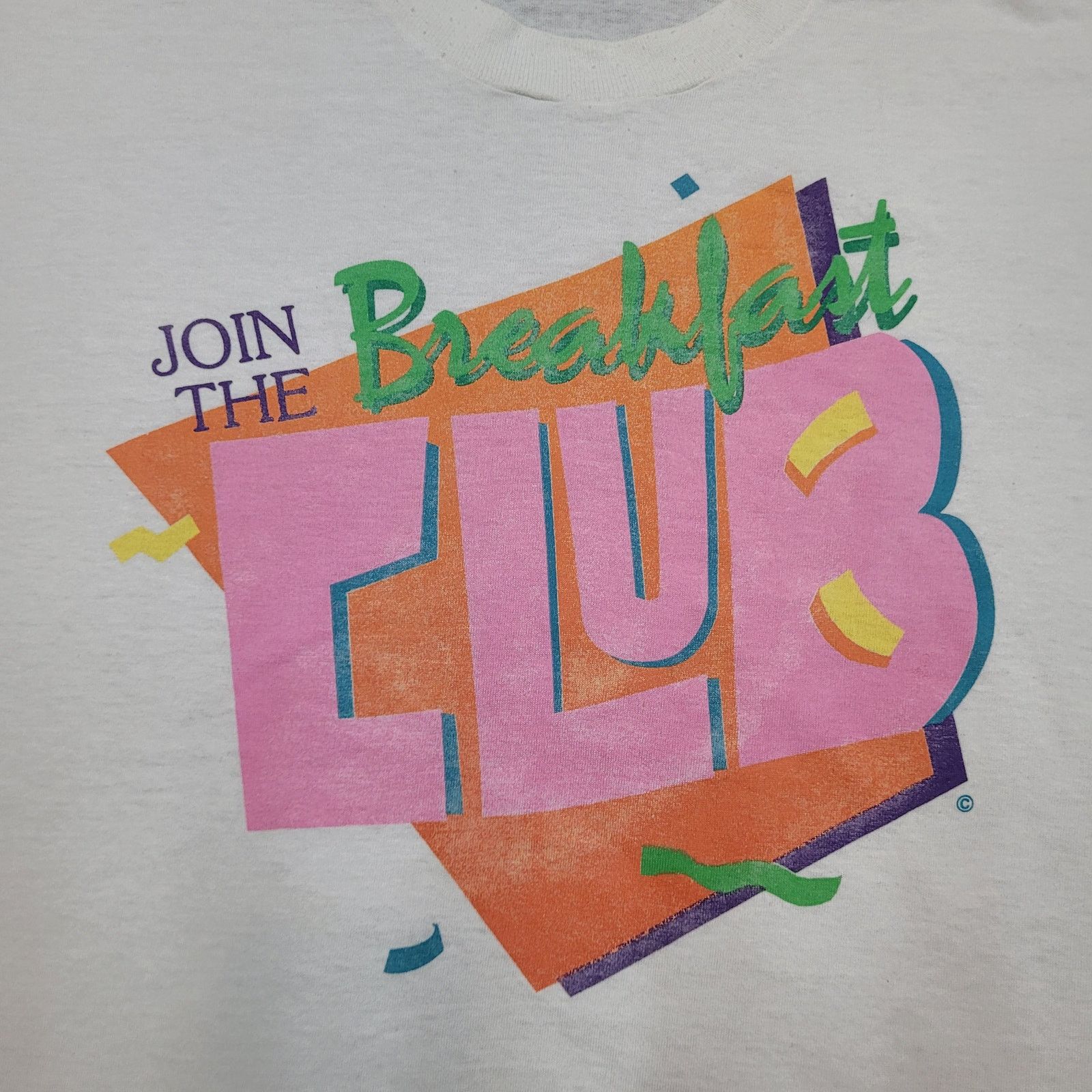 Vintage RARE VTG 80s The Breakfast Club T-Shirt Mens XL USA Made Size US XL / EU 56 / 4 - 2 Thumbnail