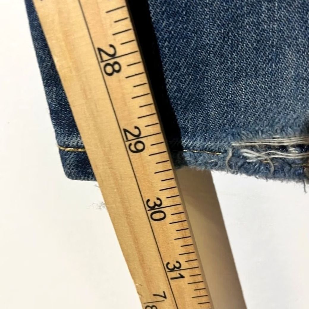 Tommy Hilfiger Tommy Hilfiger Jeans Mens 32x30 Blue Easy Fit Straight Leg Denim M39 Size US 32 / EU 48 - 6 Thumbnail