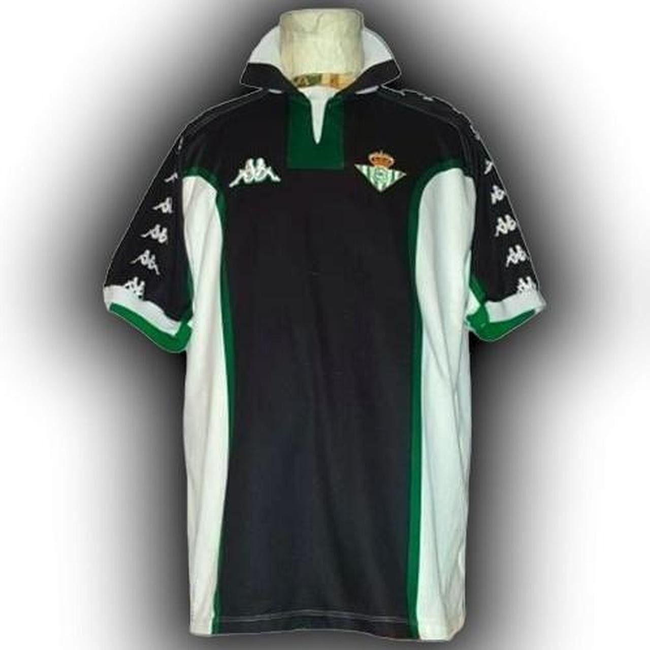 Kappa Real Betis Spain 1998 1999 Away Shirt Jersey Size US XL / EU 56 / 4 - 1 Thumbnail