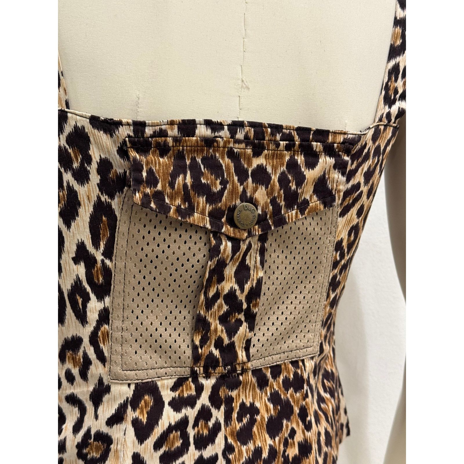 Dolce & Gabbana 2000s Dolce & Gabbana leopard print corset Size S / US 4 / IT 40 - 9 Thumbnail