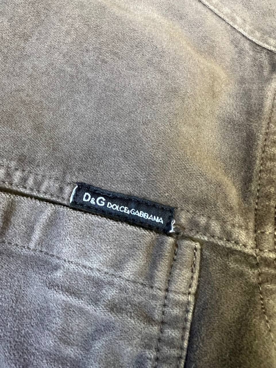 Dolce & Gabbana AW2003 Dolce & Gabbana Archive Tags Denim Jacket Size US L / EU 52-54 / 3 - 7 Thumbnail