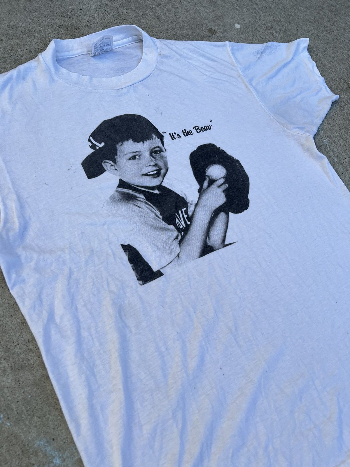 Vintage 80s Its The Bear Movie Tee Size US L / EU 52-54 / 3 - 2 Thumbnail