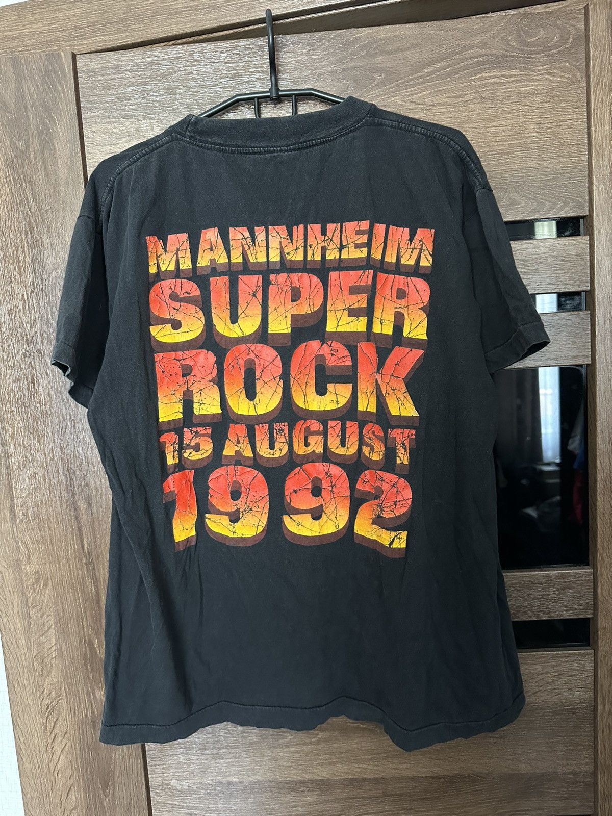 Band Tees 1992 Super Rock Mannheim Vintage Band T-Shirt Tee Slayer Size US L / EU 52-54 / 3 - 6 Thumbnail