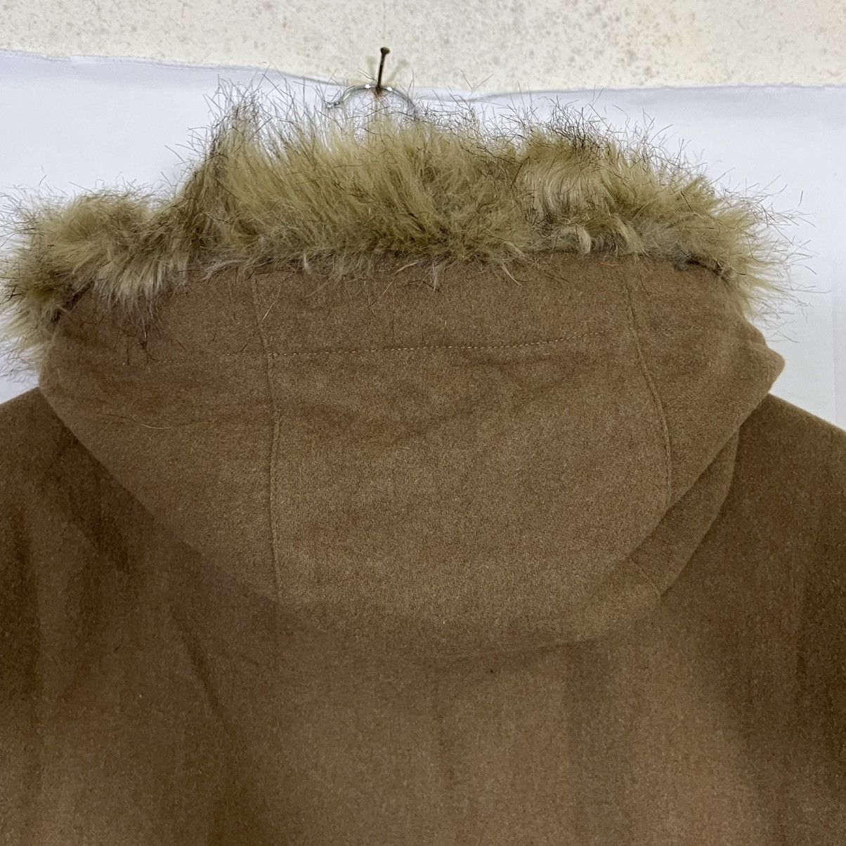 United Arrows BEAUTY & YOUTH UNITED ARROWS WOOL FUR HOODED JACKET Size L / US 10 / IT 46 - 14 Thumbnail