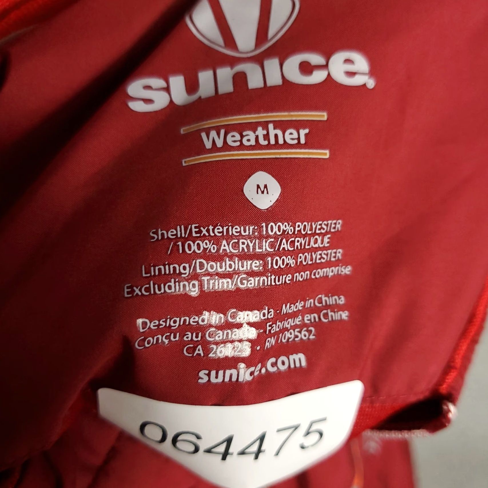 Vintage Sunice Jacket Mens M Red Windbreaker Short Sleeve Pullover Jacket Outdoor Athletic Activewear General Sports 90s? Size US M / EU 48-50 / 2 - 8 Thumbnail