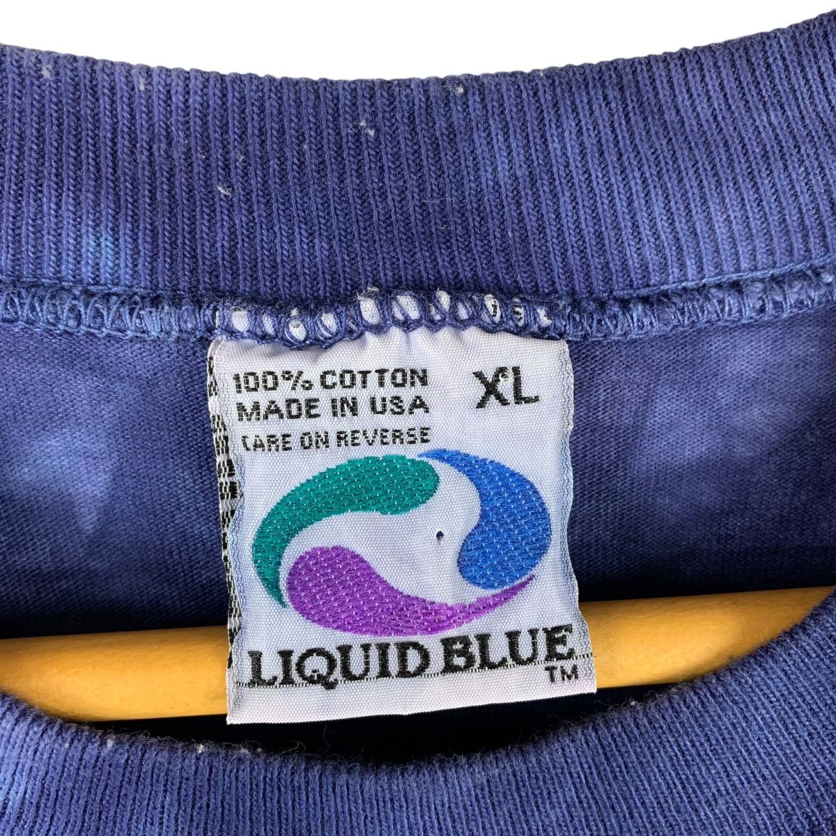 Liquid Blue Vintage 90s LIQUID BLUE Ian bohorquez dolphin tye dey tee Size US XL / EU 56 / 4 - 3 Thumbnail