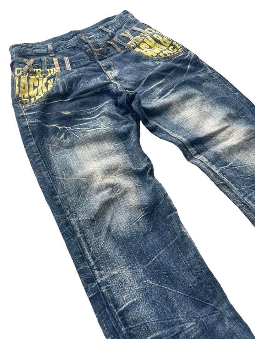 Japanese Brand Japanese Brand Double Waist Jeans Size US 32 / EU 48 - 5 Thumbnail