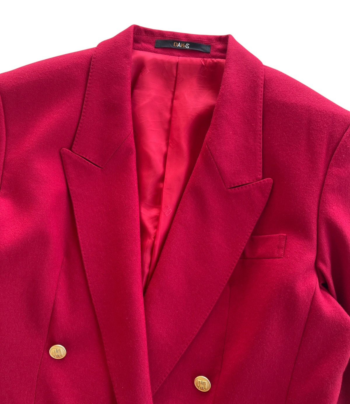 DAKS DAKS Wool Luxury Coat Size M / US 6-8 / IT 42-44 - 3 Thumbnail