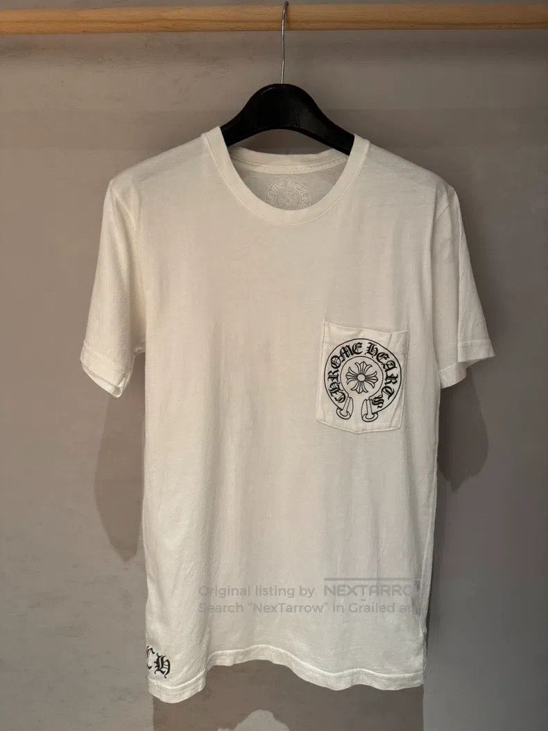 Chrome Hearts CHROME HEARTS White Crew Neck Los Angeles City Limited Sho Size US S / EU 44-46 / 1 - 2 Thumbnail