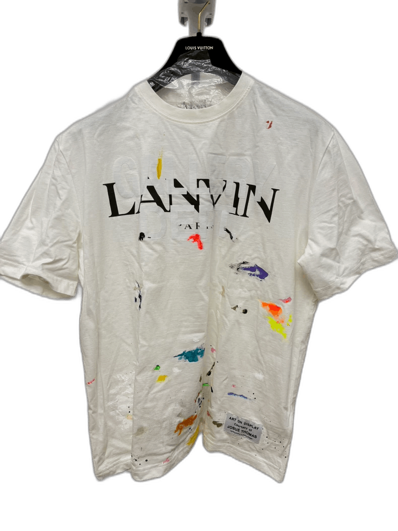 Gallery Dept. Lanvin Gallery Dept Ink Splash Short Sleeve T-shirt Size US XL / EU 56 / 4 - 1 Thumbnail