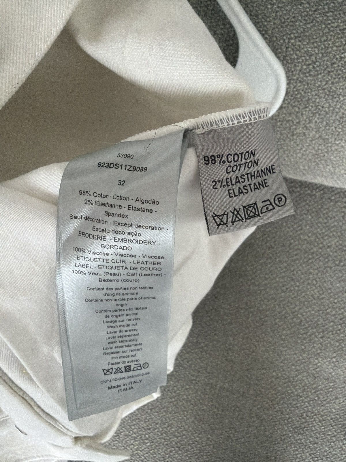 Dior × Kaws Dior x Kaws Bee Embroidered Denim Pants Size US 32 / EU 48 - 6 Thumbnail