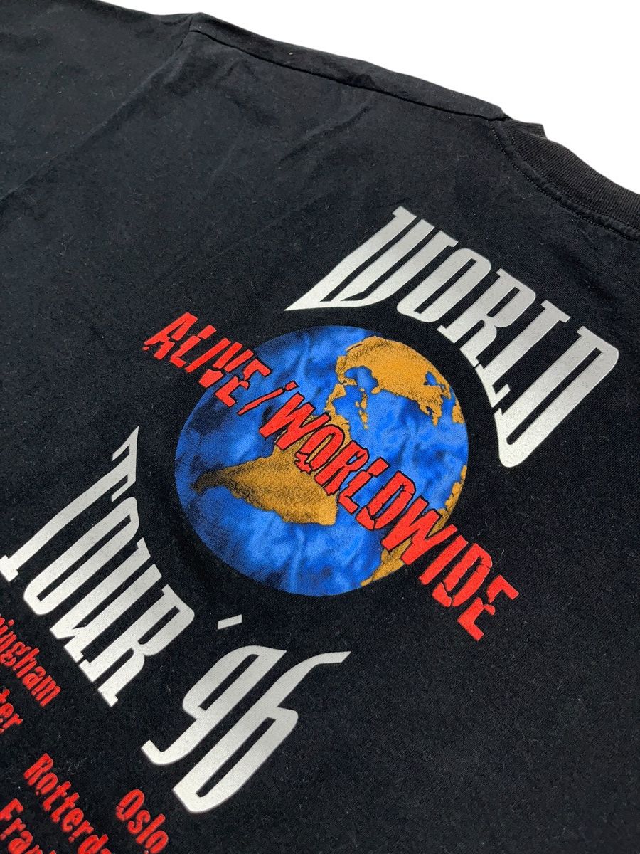 Band Tees Vintage 1996 Kiss Alive/Worldwide Tour T-shirt Size US XL / EU 56 / 4 - 9 Thumbnail