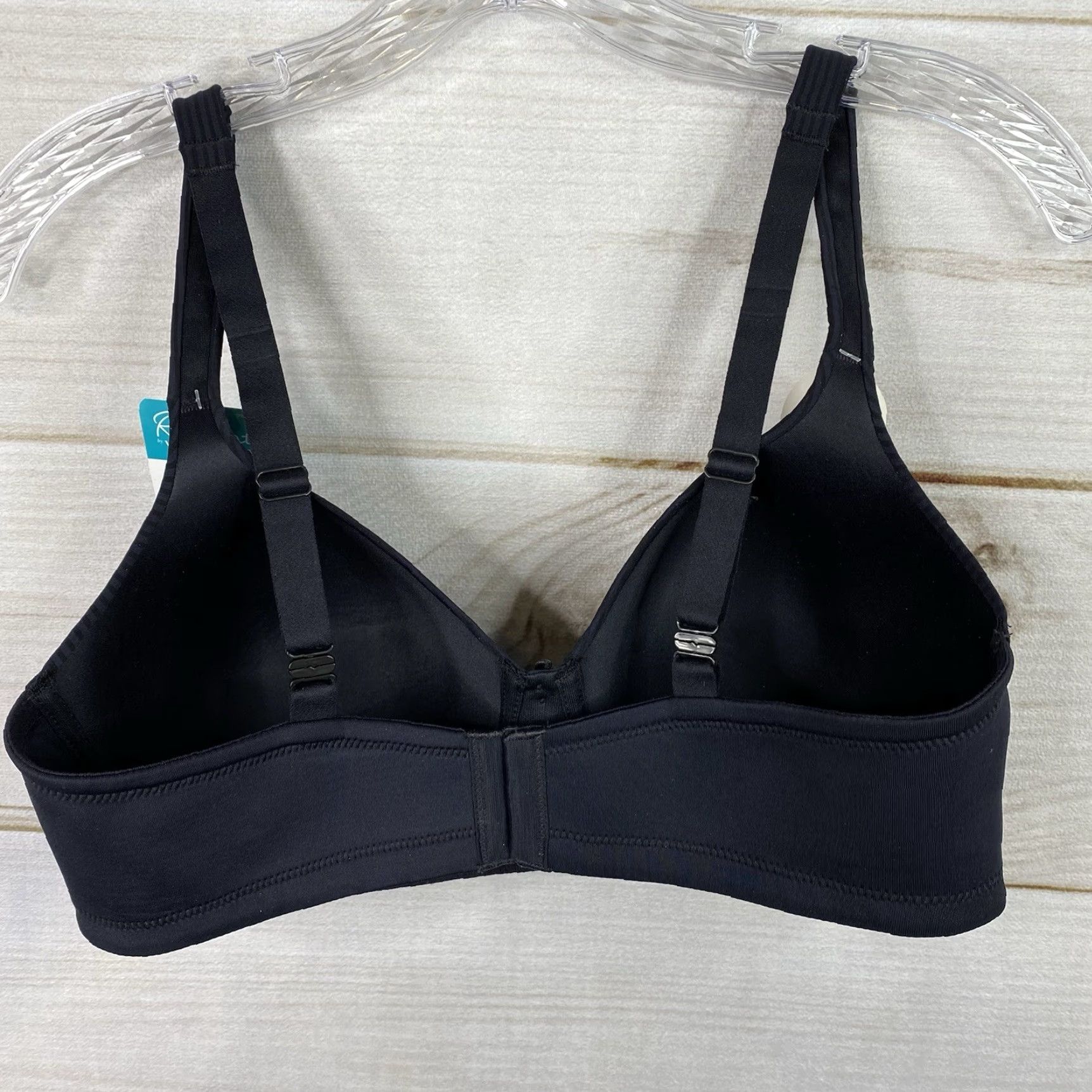 Vintage Radiant By Vanity Fair Bra 36D Black Striped Straps Convert 2 Ways NWT Size ONE SIZE - 5 Thumbnail