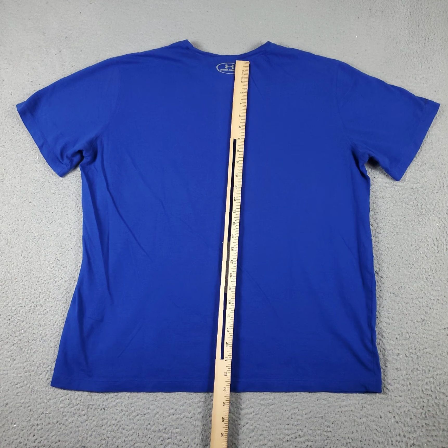 Under Armour Under Armour T Shirt Mens XL Blue Active Work Out Gym Short Sleeve Sport Casual Basic Regular Teamwear Size US XL / EU 56 / 4 - 4 Thumbnail