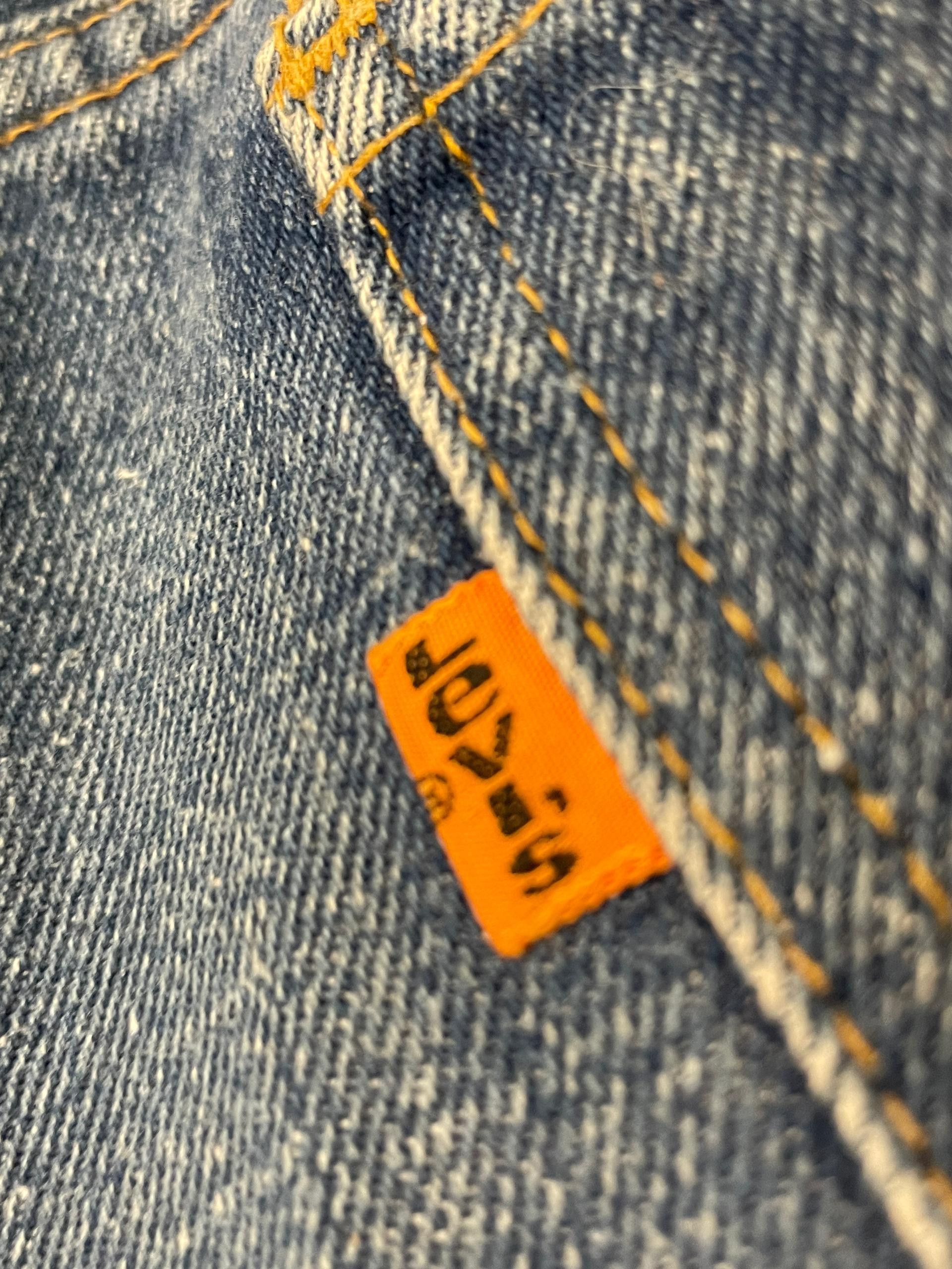 Levi's Levis 684 Jeans Bell Bottom Flare bootcut Talon Size US 37 - 13 Thumbnail