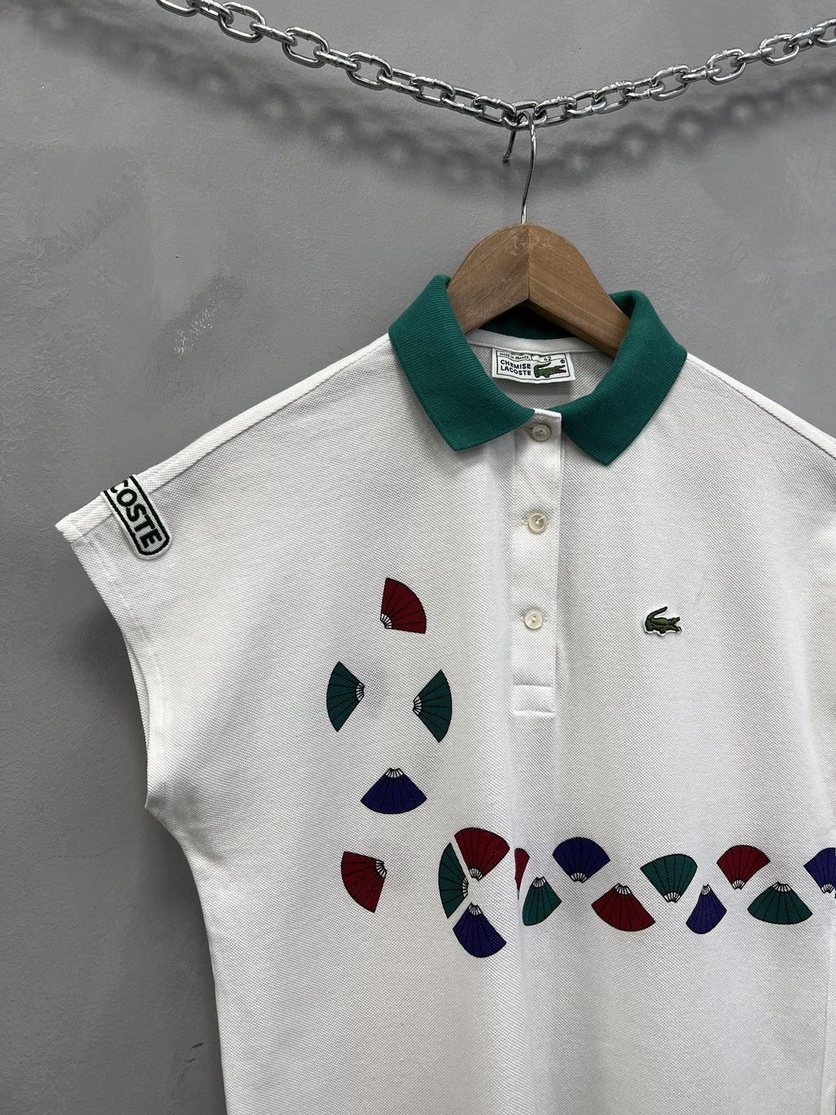 Lacoste × Vintage Vintage Lacoste chemise golf tee rare logo japanese Size M / US 6-8 / IT 42-44 - 2 Thumbnail