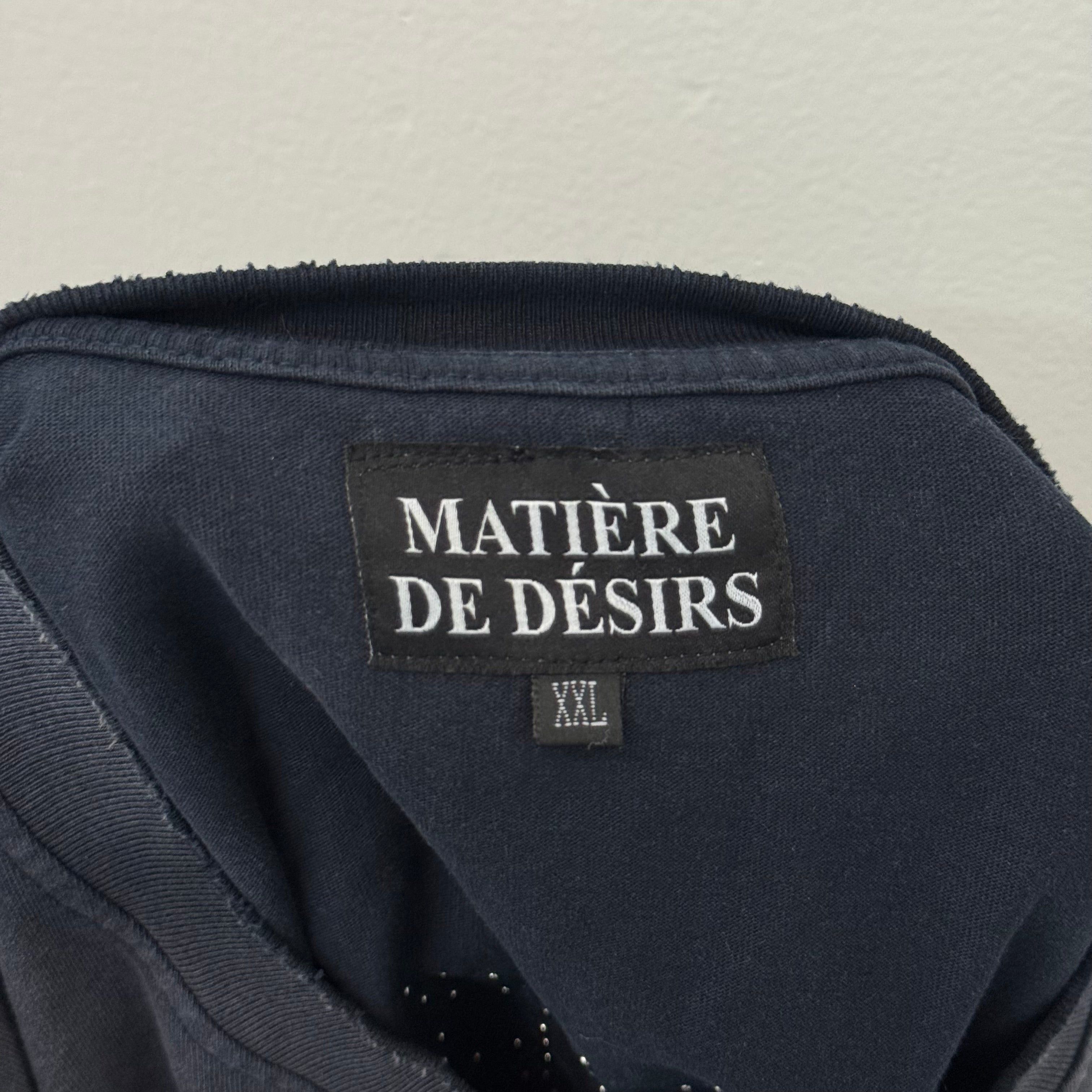 Matiere Studio Matiere De Desires Forever Rhinestone T-Shirt - Size XXL Size US XXL / EU 58 / 5 - 5 Thumbnail