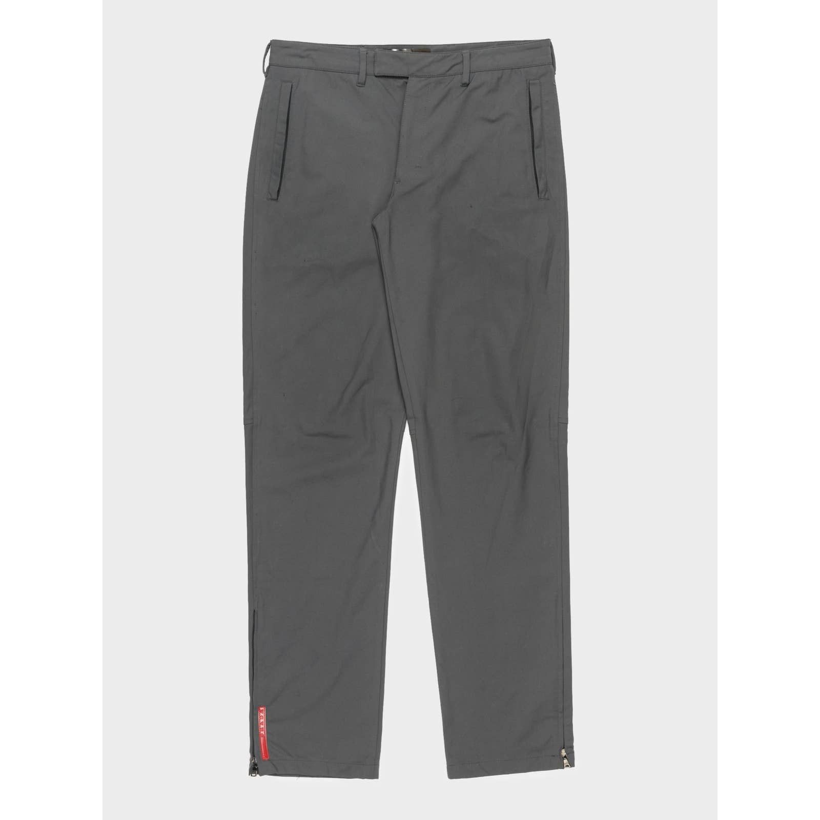 Image of Prada 90's Sport Tech Trousers in Black, Men's (Size 30)