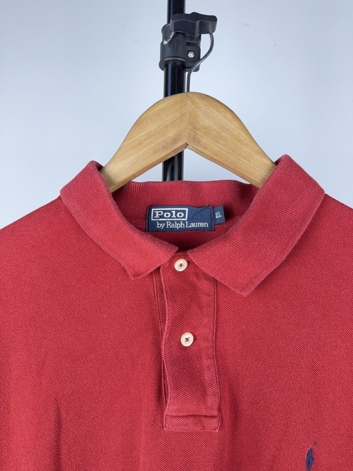 Polo Ralph Lauren × Ralph Lauren × Vintage Vintage 90s Polo Ralph Lauren Long Sleeve Polo Shirt Size XL Size US XL / EU 56 / 4 - 2 Thumbnail