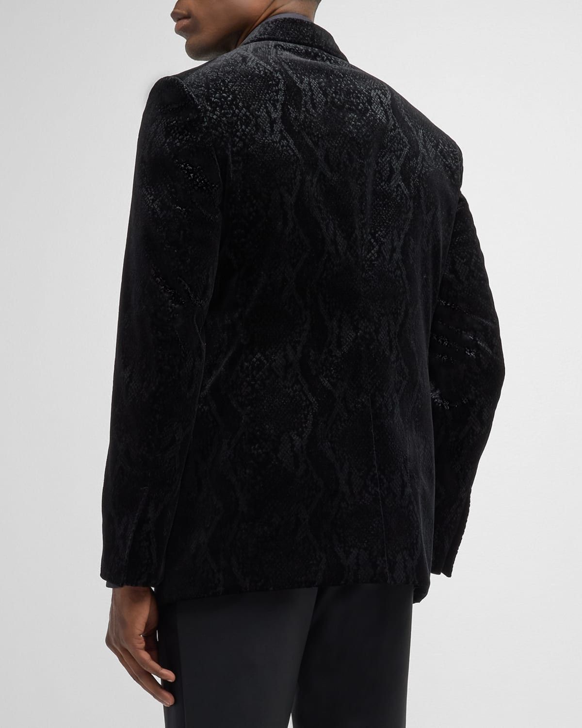 Tom Ford o1w1db10125 JLSPF2 Shelton Jacket in Black Size US L / EU 52-54 / 3 - 4 Thumbnail