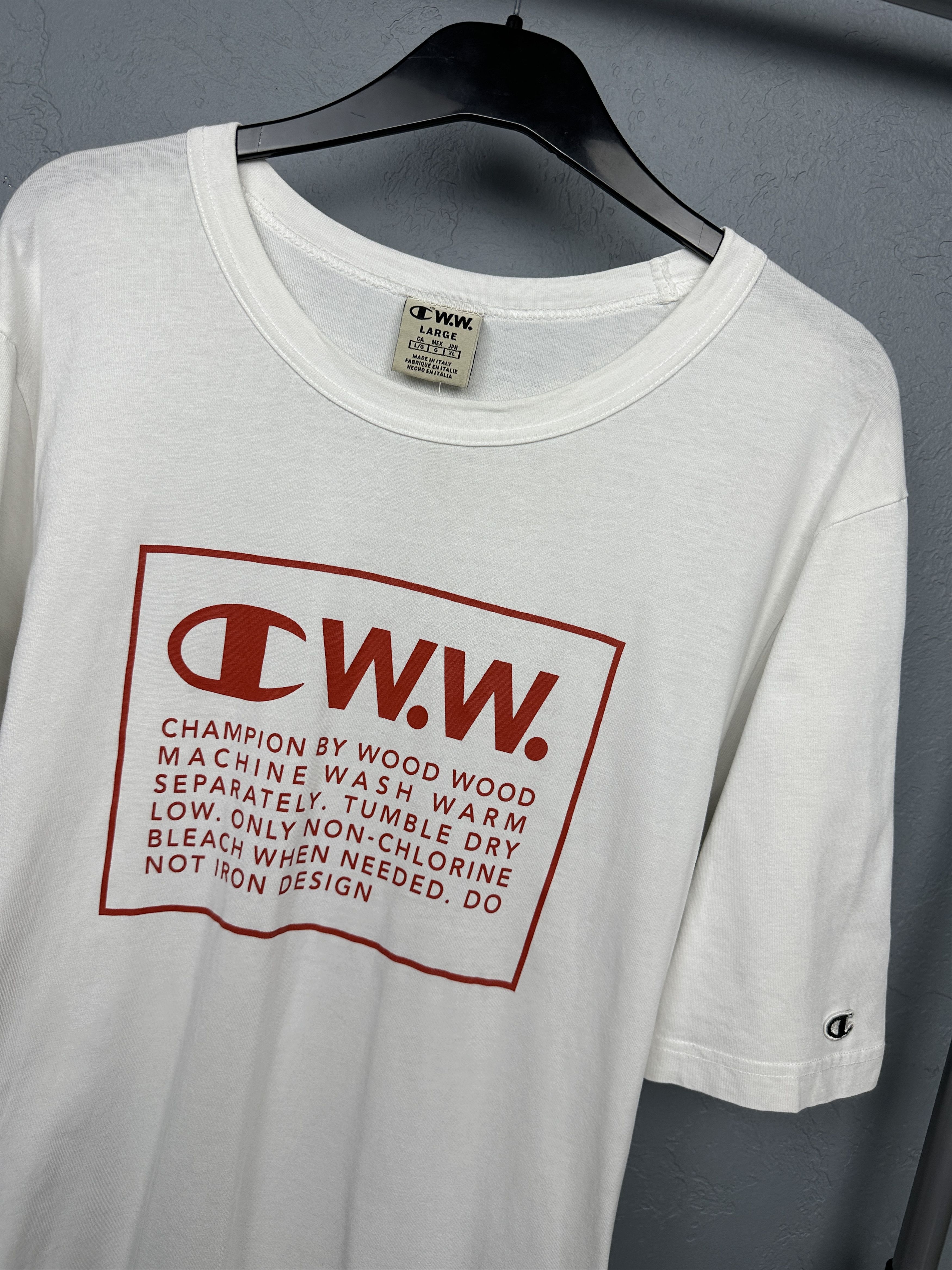Wood Wood Champion by Wood Wood Mens T-Shirt Size US L / EU 52-54 / 3 - 2 Thumbnail