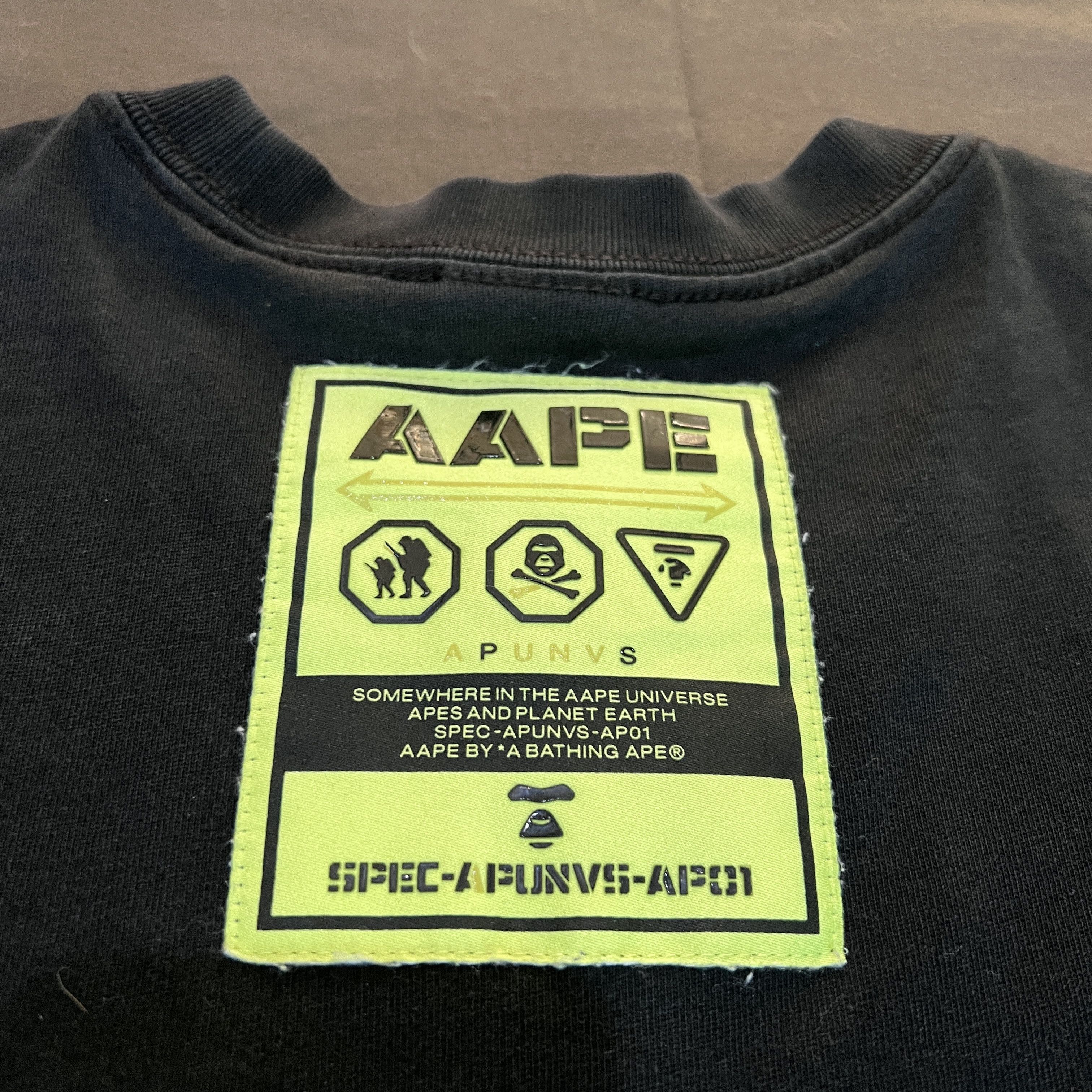 Aape by A Bathing Ape SPEC-APUNVS-AP01 Pocket Tee