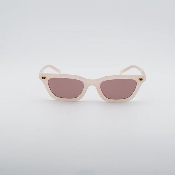 Gucci Gucci GG1944S 005 Sunglasses Pink Rectangle Frame, Red Lense Size ONE SIZE - 7 Thumbnail