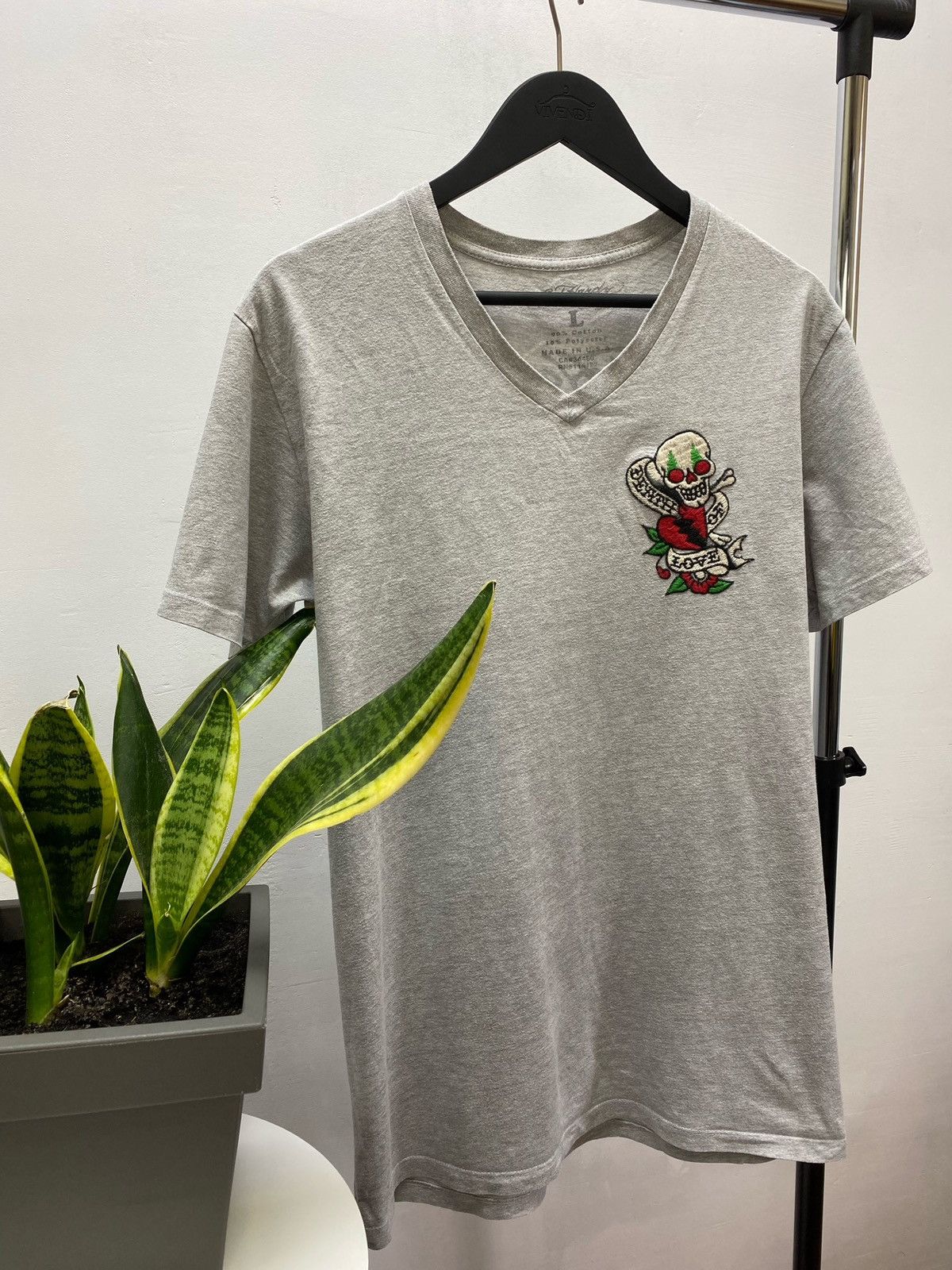 Christian Audigier × Ed Hardy Vintage 00’s Ed Hardy Hype T-Shirt Size US L / EU 52-54 / 3 - 3 Thumbnail