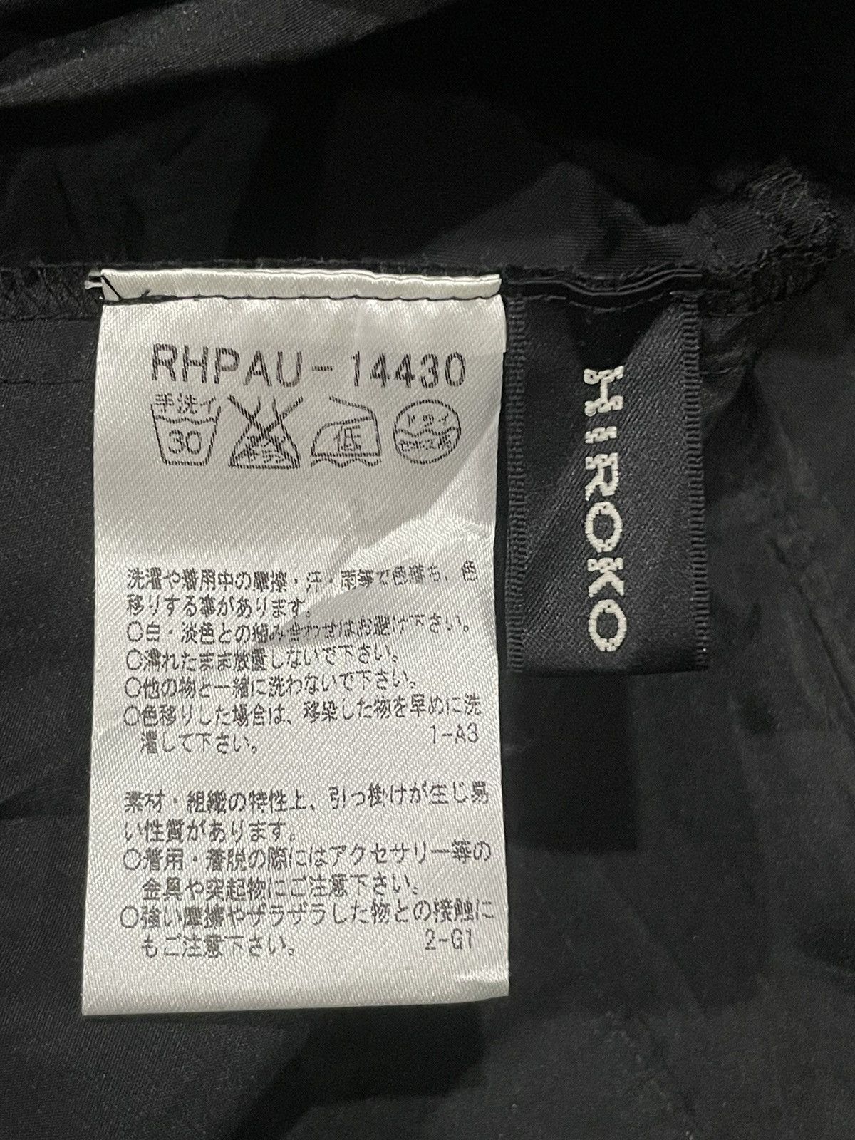 Hiroko Koshino Homme Hiroko Koshino top Size XS / US 0-2 / IT 36-38 - 7 Thumbnail