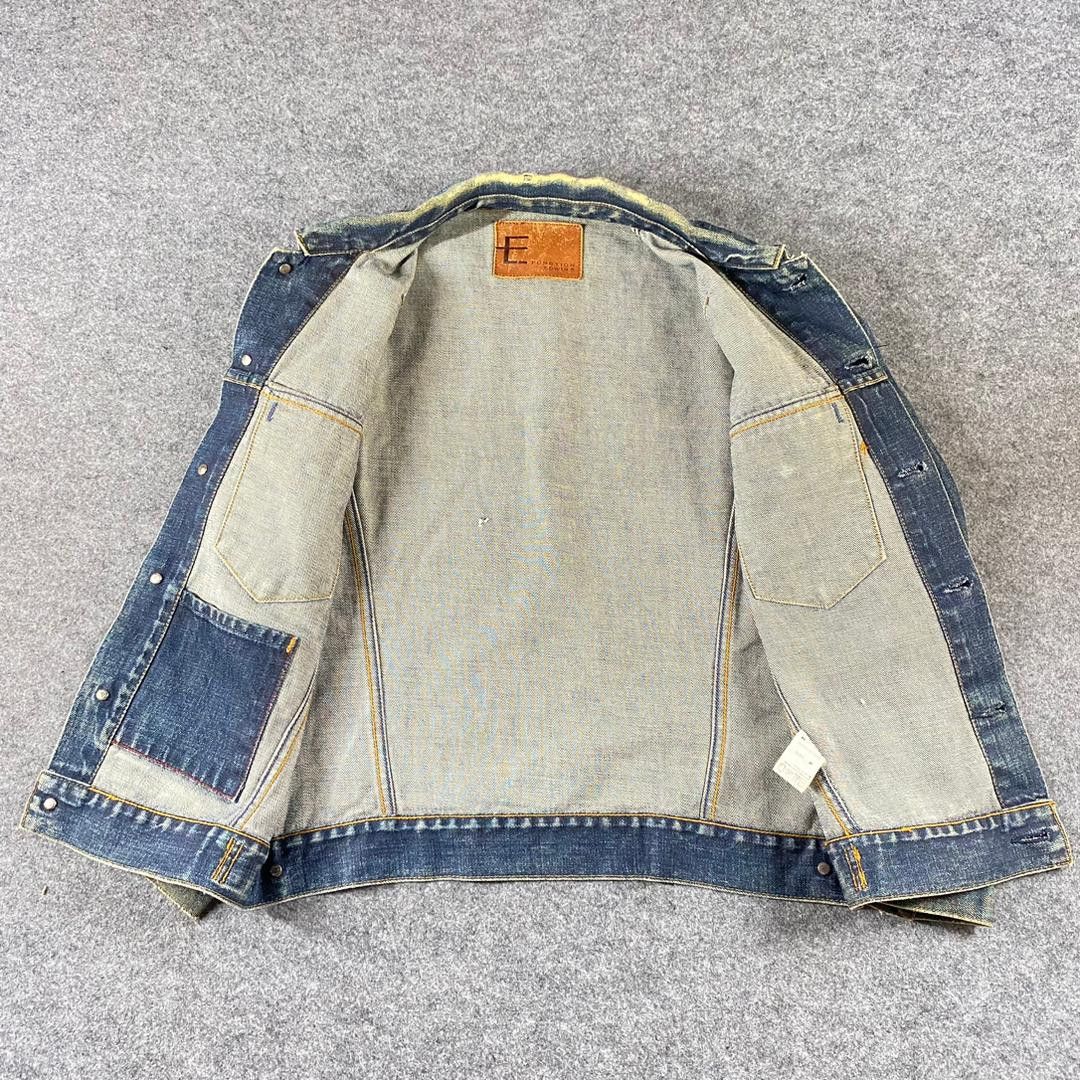 Japanese Brand Vintage Efuction Edwin Denim Jacket Size US M / EU 48-50 / 2 - 8 Thumbnail