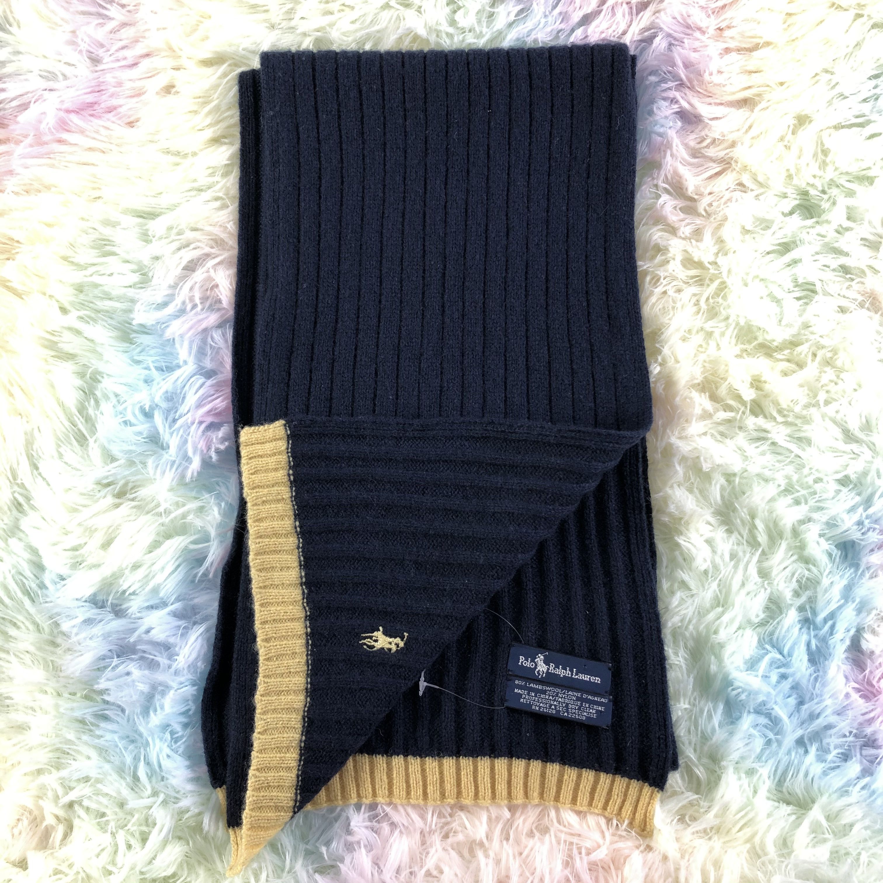 Polo Ralph Lauren × Vintage Polo Ralph Lauren Scarf / Muffler / Neckwear - KM19 Size ONE SIZE - 3 Thumbnail
