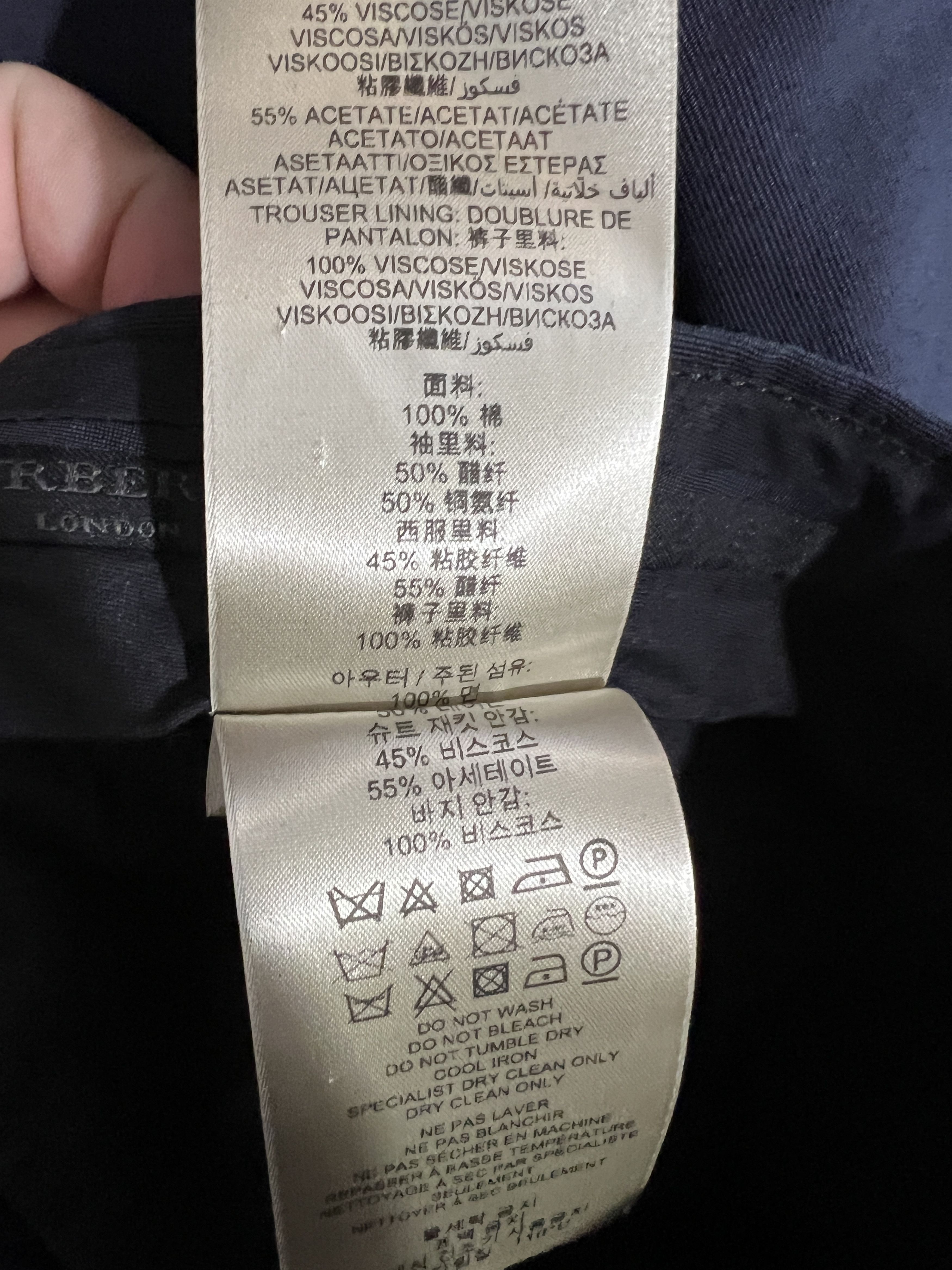 Burberry Burberry suit, new Size 52R - 17 Thumbnail