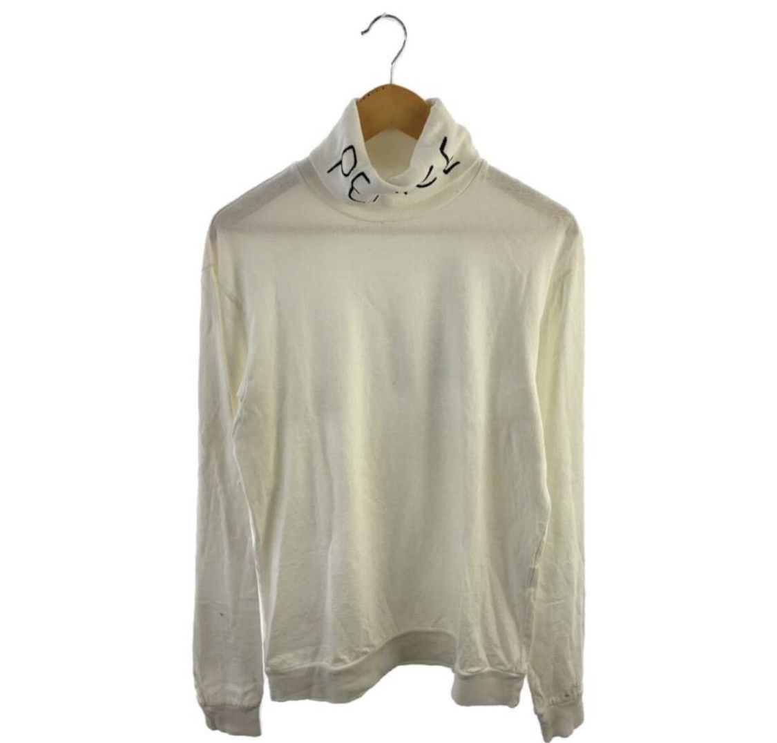 Kapital Kapital high neck PEACE embroidery Long Sleeve T-shirt Size US L / EU 52-54 / 3 - 1 Preview
