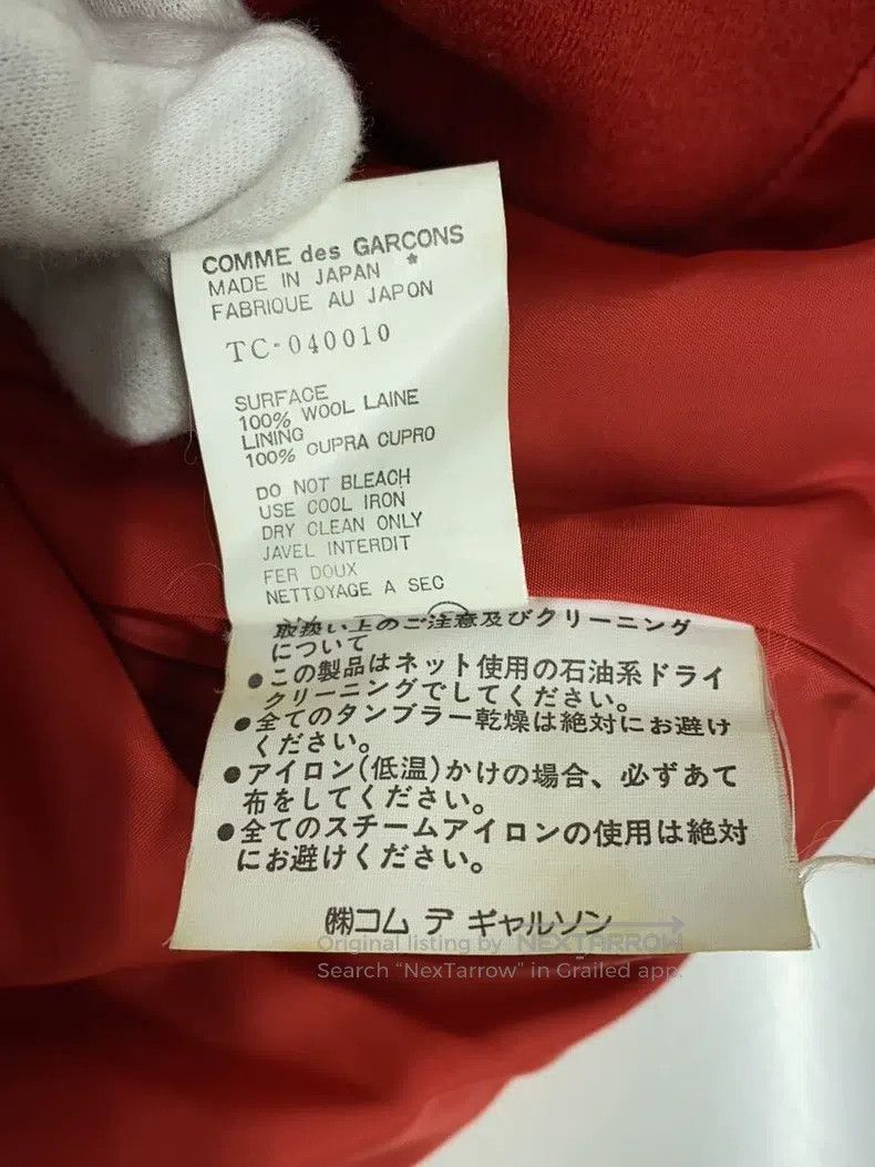Comme des Garcons Comme Des Garcons Wool Overcoat Size M / US 6-8 / IT 42-44 - 5 Thumbnail