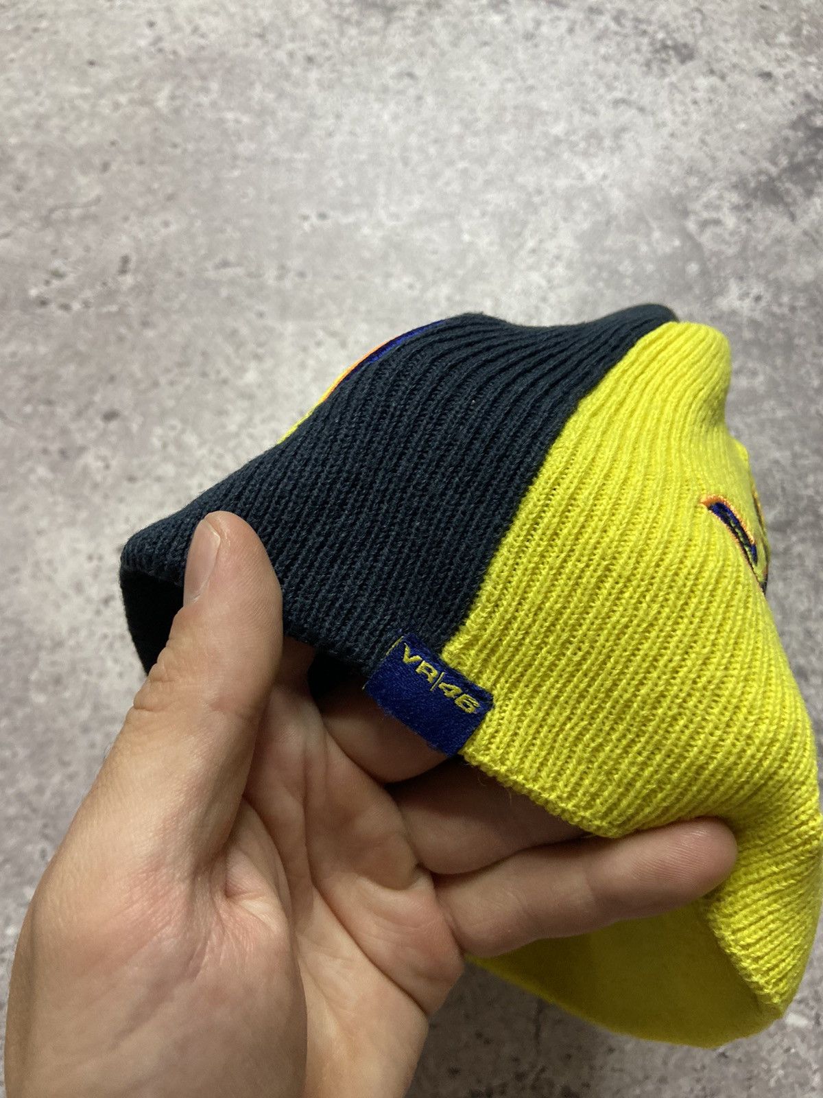 NASCAR Vintage Rossi VR46 Racing Beanie Hat Size ONE SIZE - 4 Thumbnail