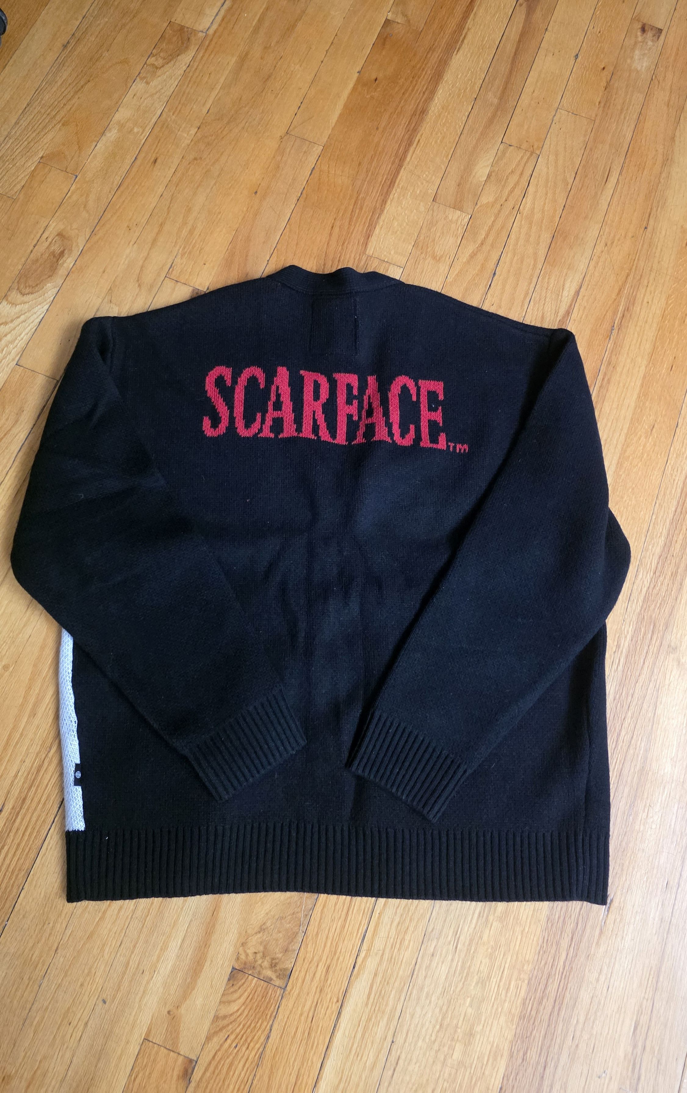 Other LMC x SCARFACE JACQUARD CARDIGAN black Size US L / EU 52-54 / 3 - 3 Thumbnail