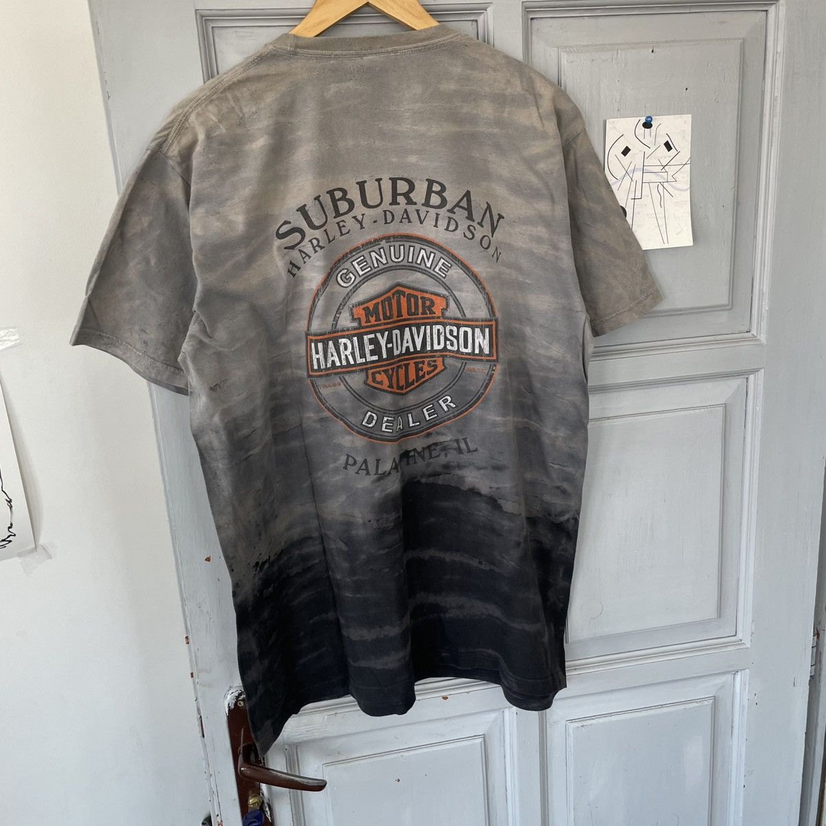 Harley Davidson × Vintage Vintage 2007 Harley Davidson Suburban T-shirt Size US XL / EU 56 / 4 - 7 Thumbnail