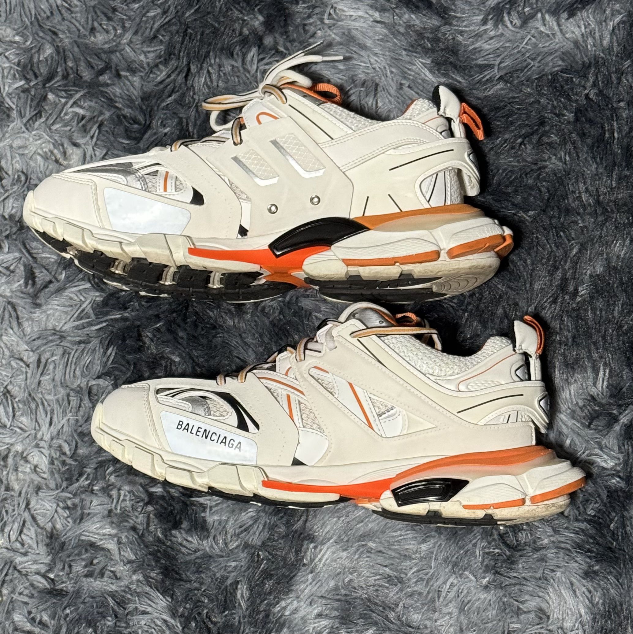 Balenciaga Balenciaga Track Sneaker 'White Orange' Size US 11 / EU 44 - 7 Thumbnail
