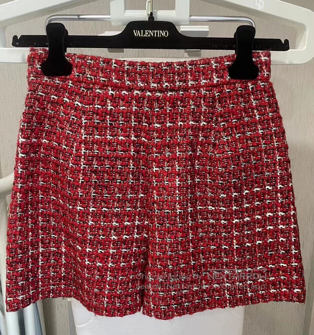 Valentino Valentino High-Waist Wool Shorts. Size US 36 / EU 52 - 2 Thumbnail