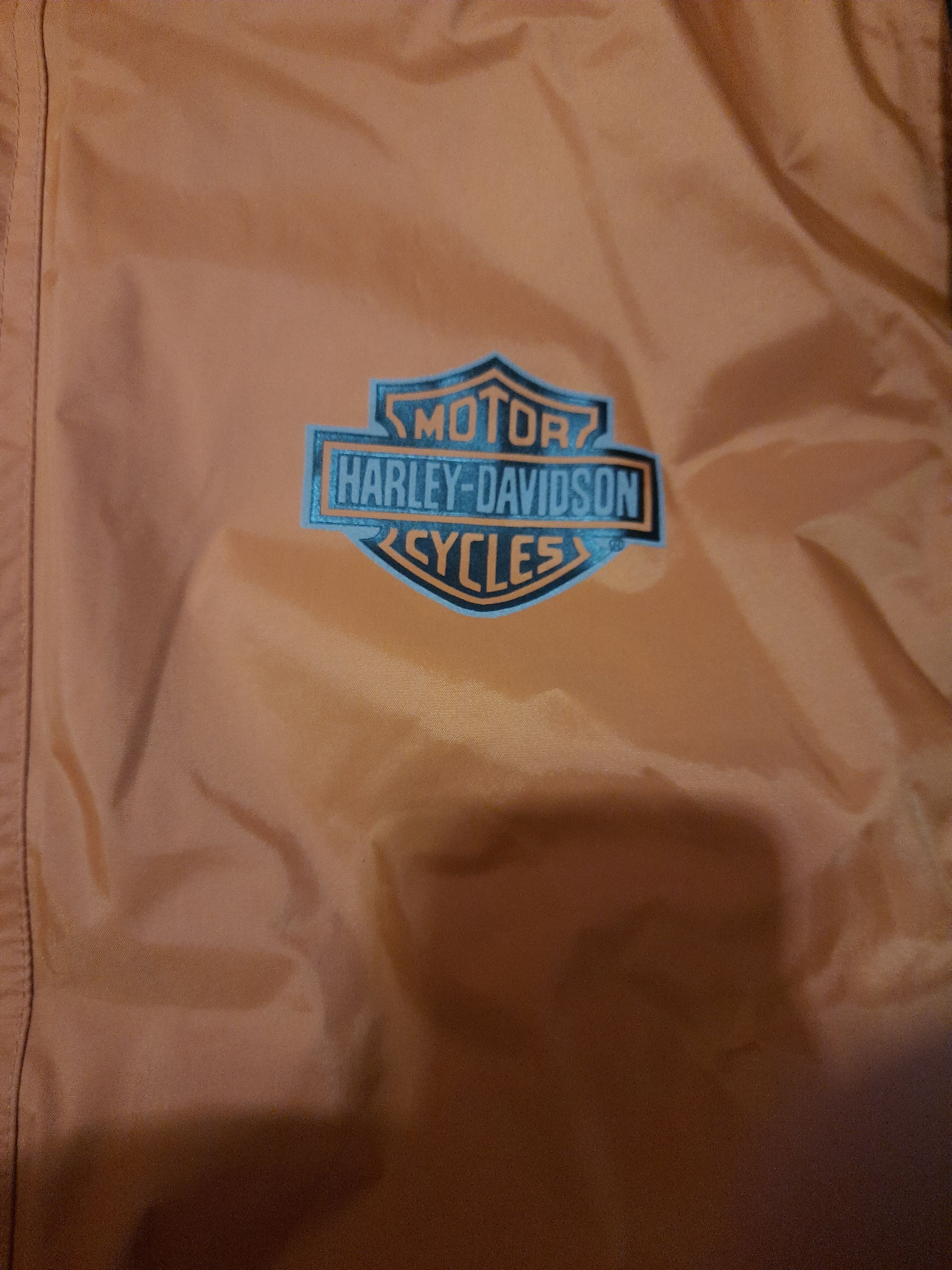 Harley Davidson Harley Davidson Chopper Raincoat Parka Light Jacket Size US L / EU 52-54 / 3 - 4 Thumbnail