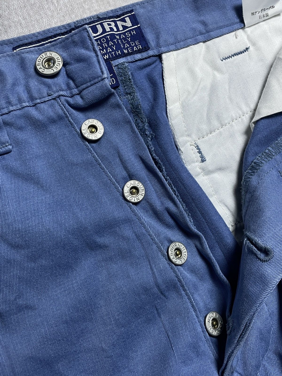 Nigel Cabourn 1990’s Nigel Carbourn - Fly Button Chino Pants Size US 26 / EU 42 - 8 Thumbnail